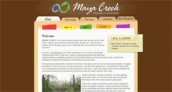 Desktop Screenshot of mayacreek.org